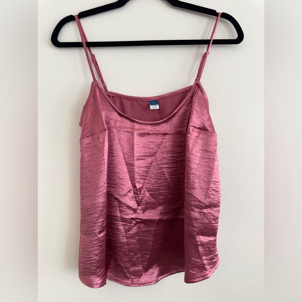 WMNS Old Navy Tank Top Pink Satin